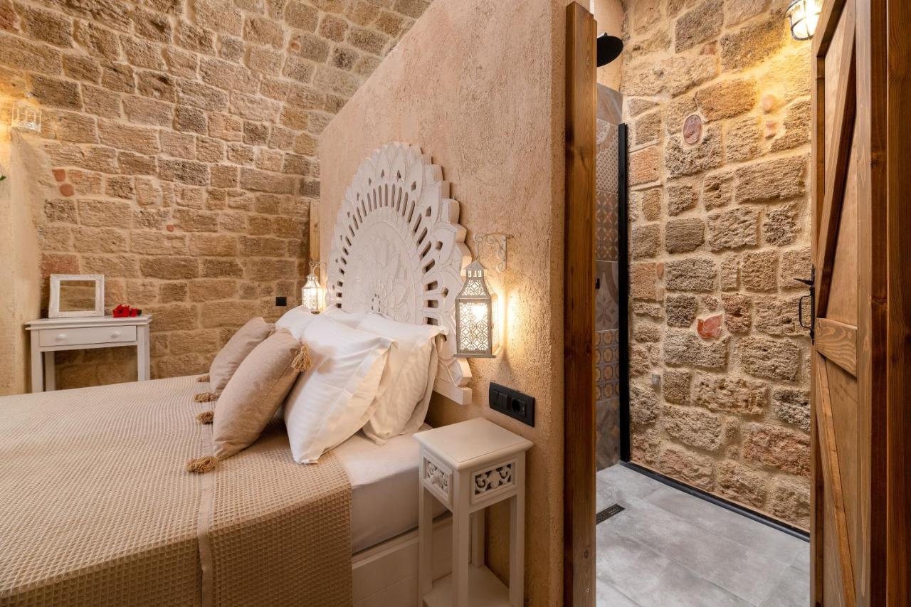 Stone Cave Suite Rhodes City Eksteriør bilde